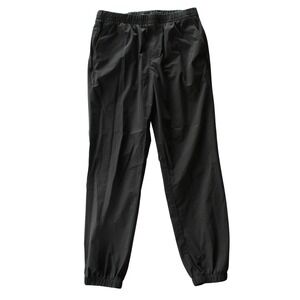 Banana Republic Mens Black‎ Elastic Waist Jogger Pants Size M Lightweight